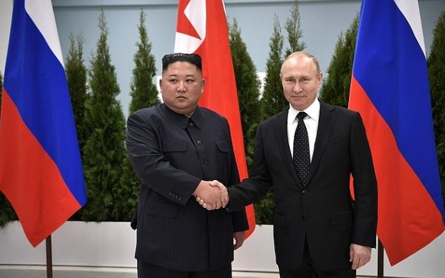 Kim Jong un Vladimir Putin