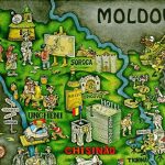 republica moldova, harta moldova