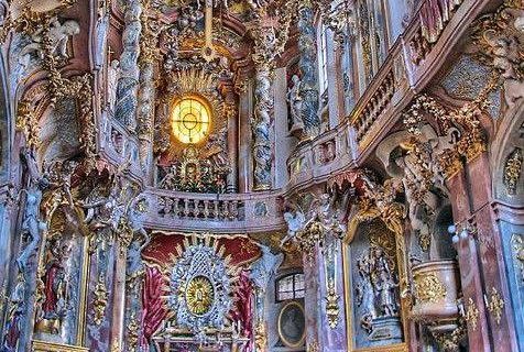 Biserica Asam din Munchen, Germania. Sursa: Facebook