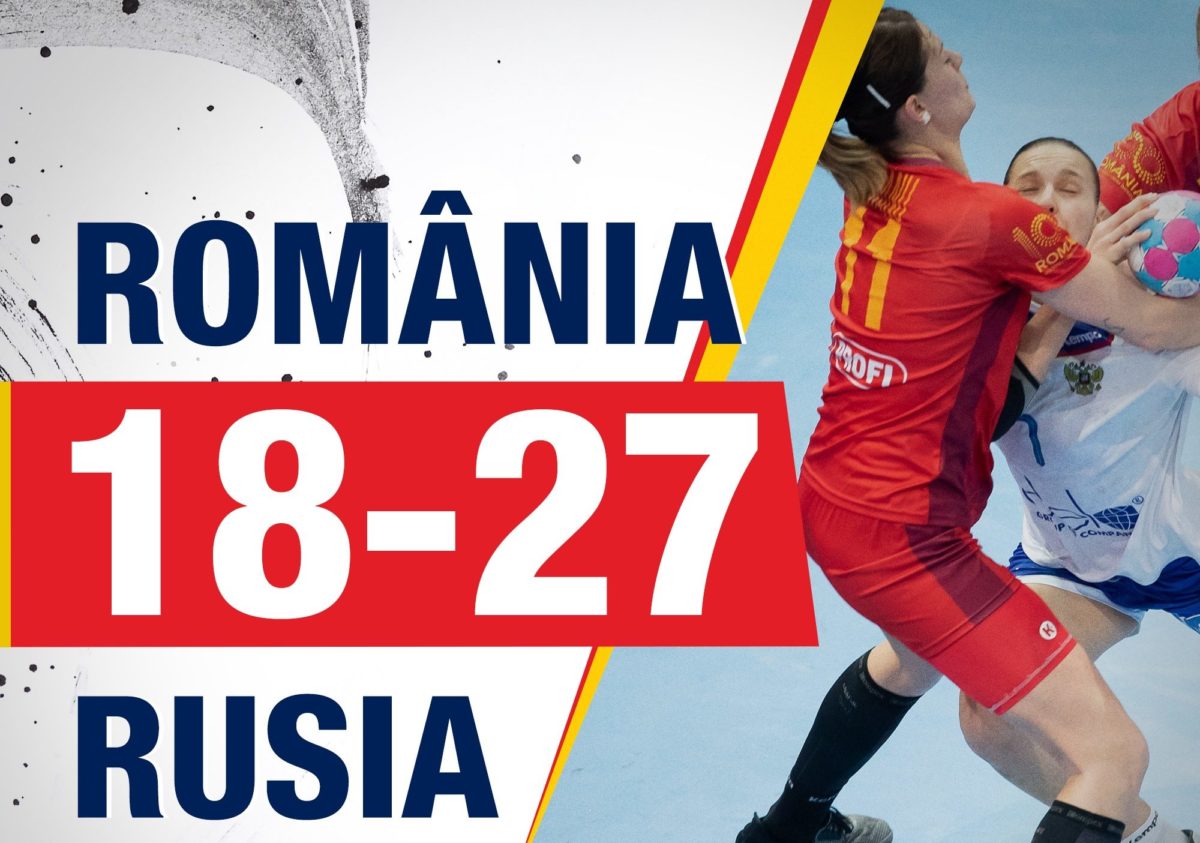 Naționala de handbal a României a fost învinsă categoric de Rusia cu scorul de 27 la la Campionatul Mondial Japonia / Cu zero puncte, ratează orice șansă de a