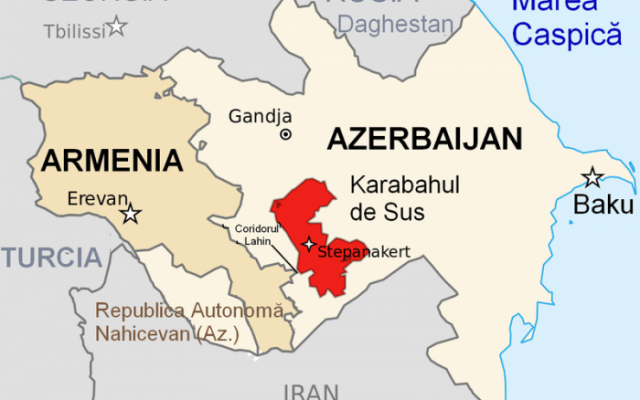 drum ce leagă Armenia de enclava Nagorno-Karabah, Nagorno-Karabah