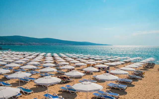 Sunny Beach, plaja, plaja Bulgaria