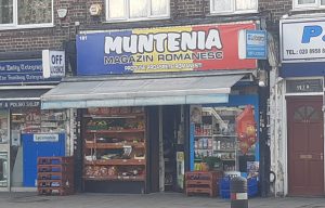 Magazinul Muntenia Burnt Oak Londra