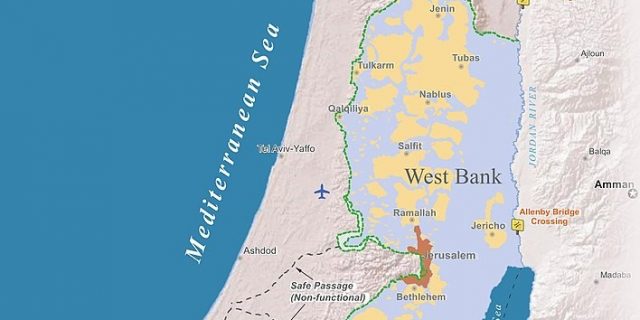 Harta Israel Palestina