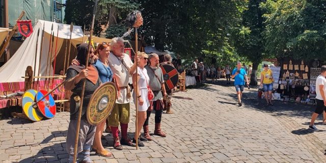 sighisoara festival medieval, cavaleri