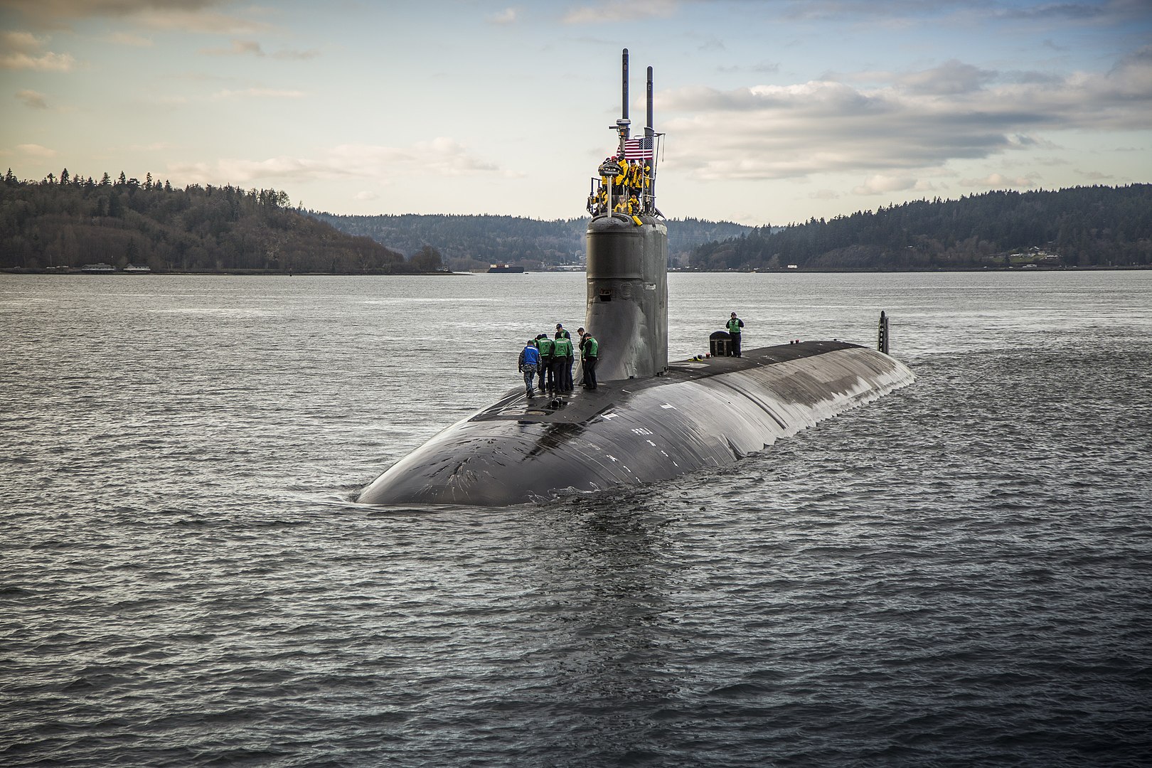submarin nuclear american, USS Connecticut, SUA