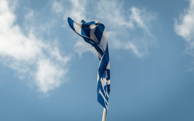 grecia, steag, atena, grecesc, elen