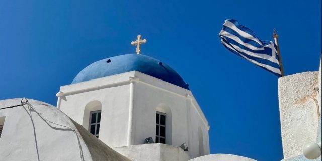 biserica, grecia, credincios, cler, religie