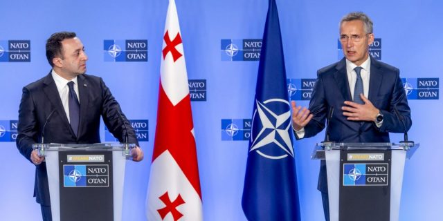 Stoltenberg cere Georgiei să consolideze reformele democratice pentru a putea adera la NATO