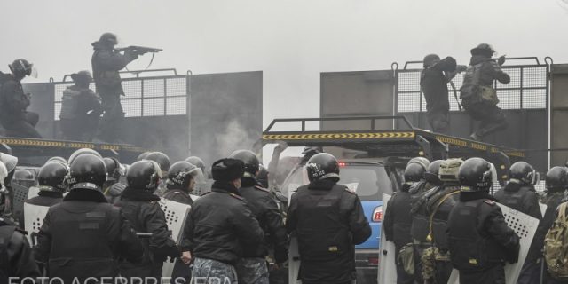 Alertă maximă de securitate pentru forțele de ordine din Kazahstan, după noi apeluri la proteste