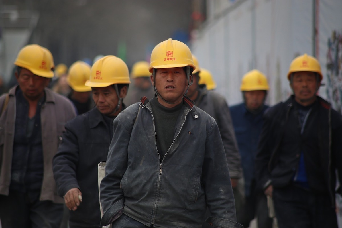 muncitori asiatici, muncitori china