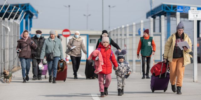 refugiati Ucraina, Vama Isaccea, copii refugiati Ucraina