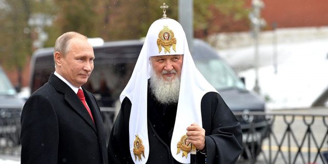 Putin Kirill patriarhul bisericii ortodoxe ruse