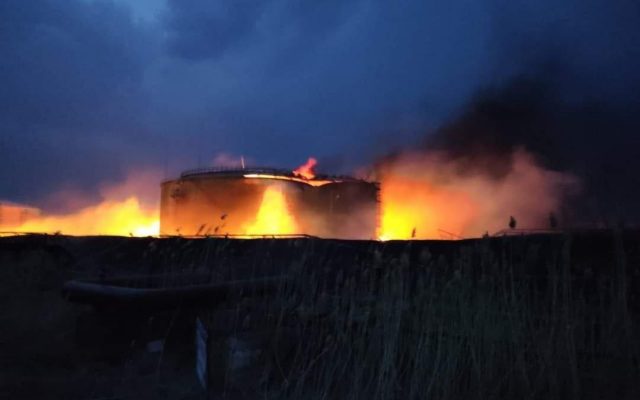 incendiu petrol depozit ucraina