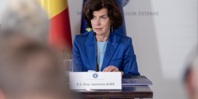 Laurence Auer, ambasador Franta in Romania
