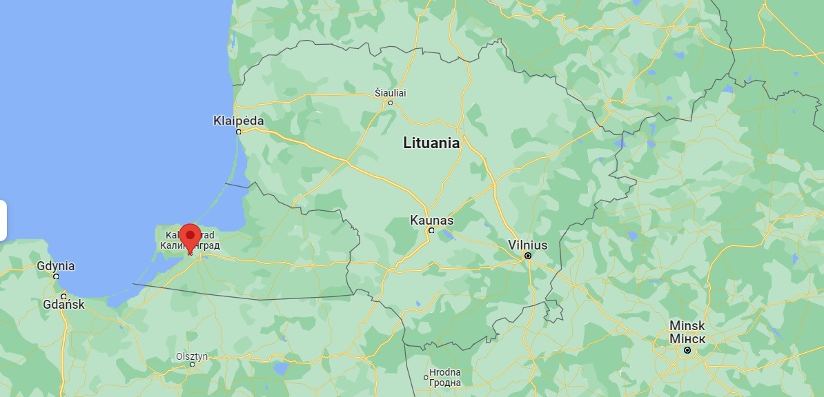kaliningrad lituania rusia