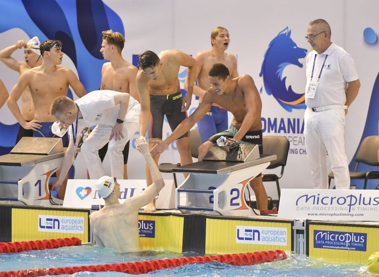 inot, david popovici, Campionatul European de înot pentru juniori