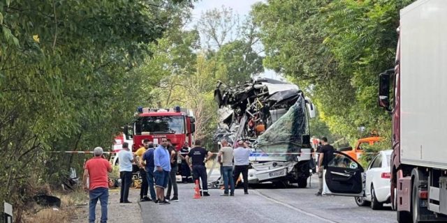 autocar bulgaria accident veliko tarnovo