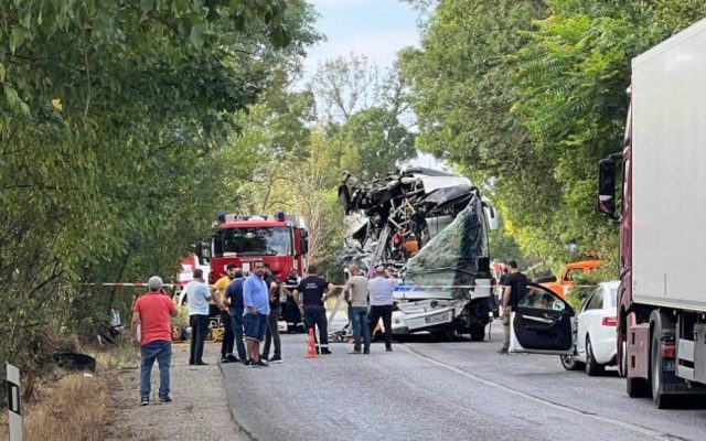 autocar bulgaria accident veliko tarnovo