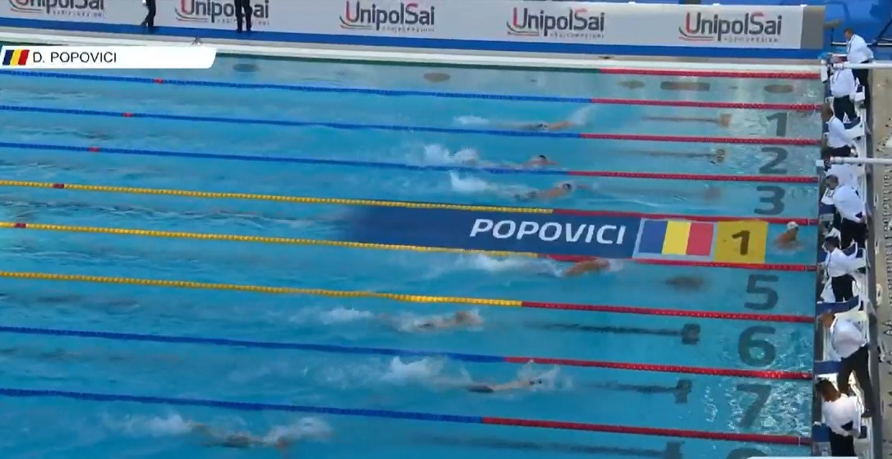 David Popovici, campionatul european de natație