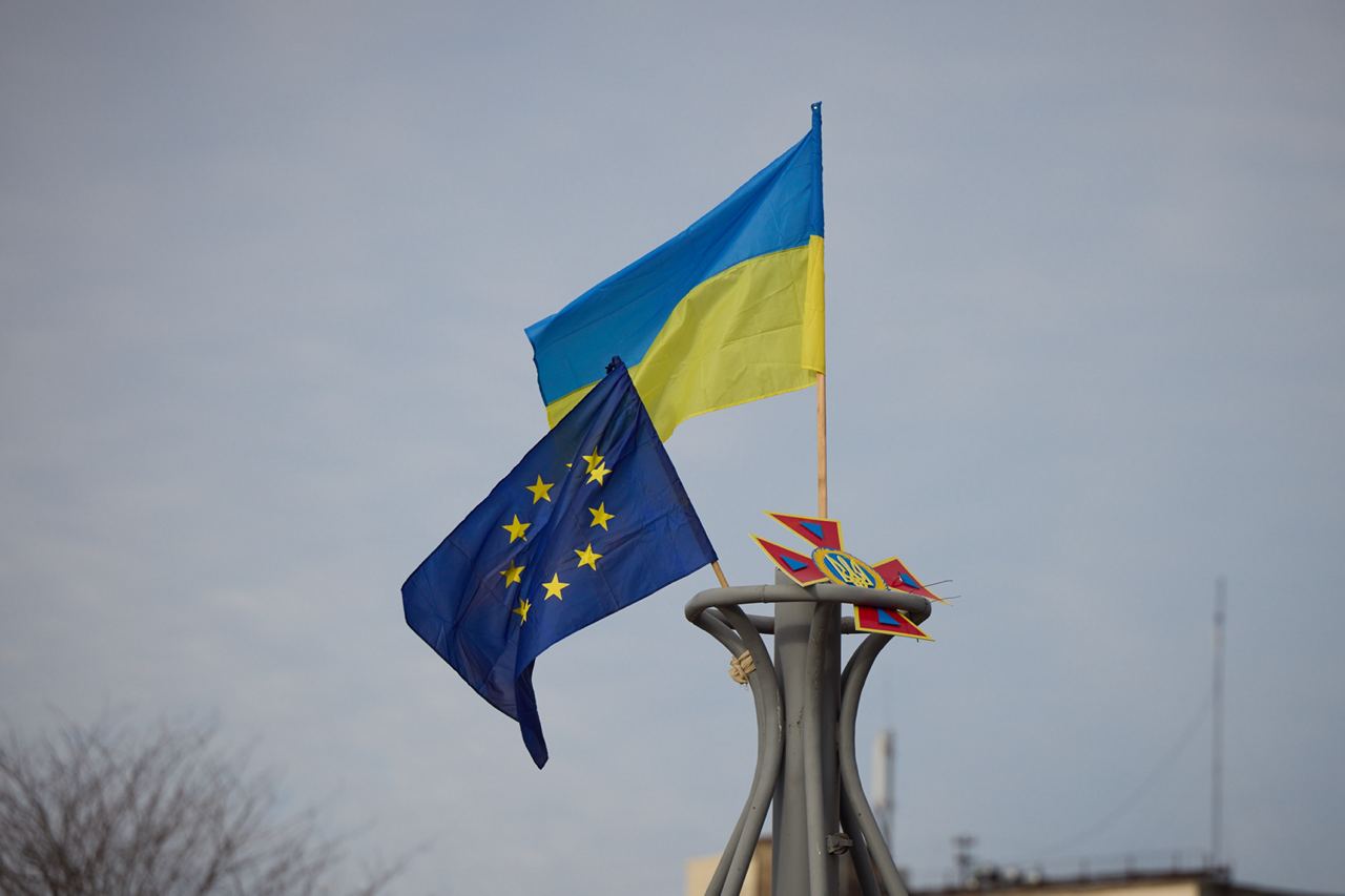 herson, ucraina, razboi, steag, uniunea europeana, UE