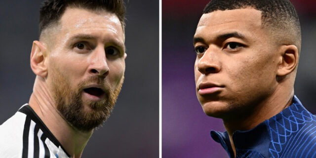 lionel messi, kylian mbappe