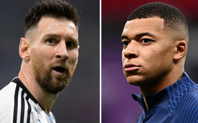 lionel messi, kylian mbappe