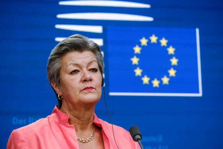 Ylva JOHANSSON, comisarul european pentru afaceri interne, bruxelles, uniunea europeana, comisia europeana, schengen,UE