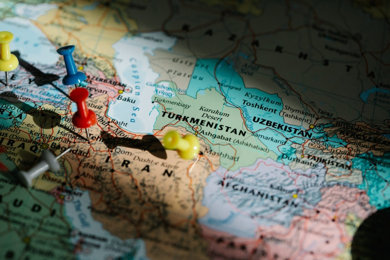 iran, rusia, harta, orientul apropiat mijlociu, azerbaidjan, kazahstan, turkmenistan, afganistan