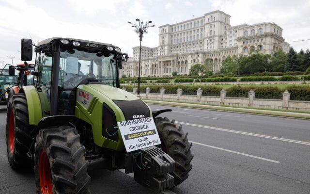 tractor, fermier, agricultura, protest fermieri