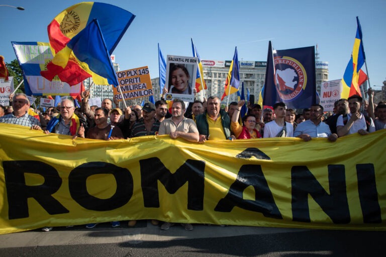 protest, AUR, Alianta pentru Unirea Romanilor
