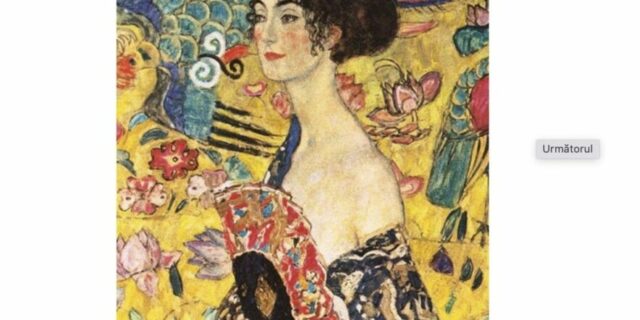 Doamna cu evantai / Lady with fan / Klimt