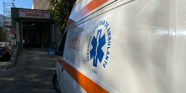 UPU alba, spitalul județean Alba Iulia, ambulanță