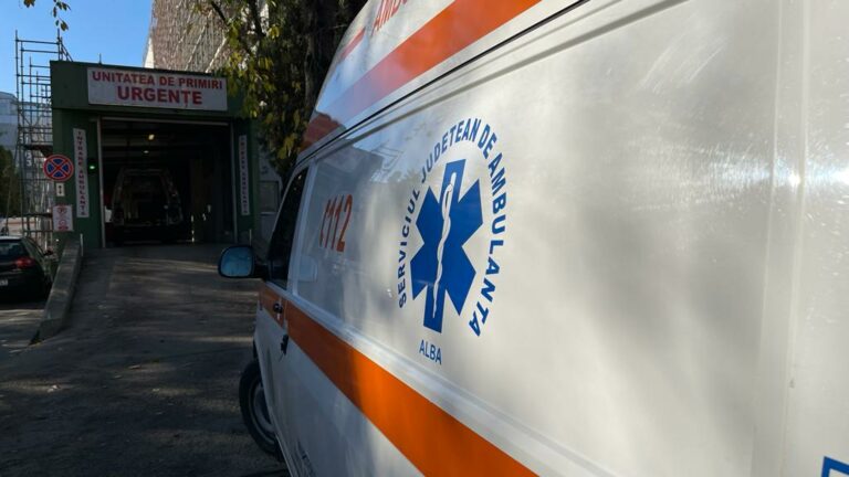 UPU alba, spitalul județean Alba Iulia, ambulanță