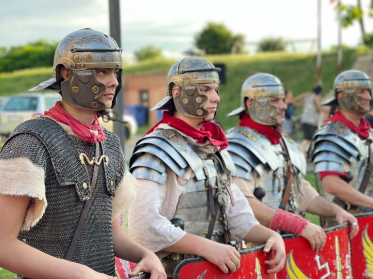 gladiatori, Alba Iulia, festival medieval