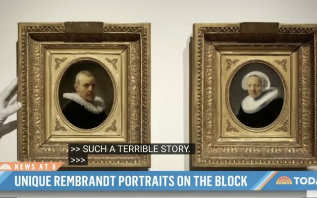 Două portrete pictate de Rembrandt