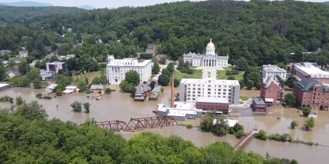 Inundatii SUA, Montpelier