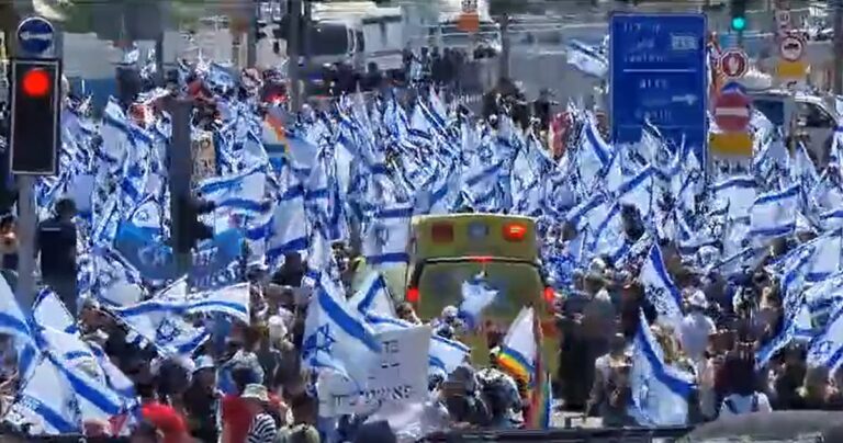 proteste israel, Tel Aviv