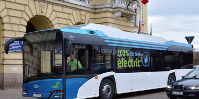 autobuz electric Oradea, autobuz electric