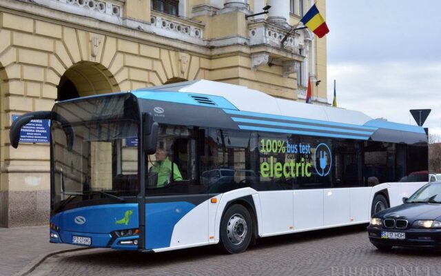 autobuz electric Oradea, autobuz electric