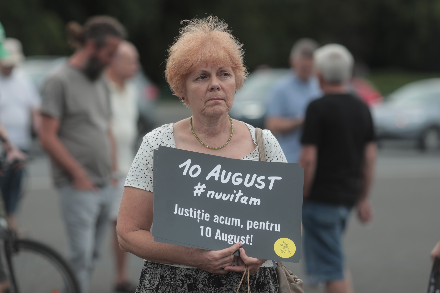 Protest 10 august, Piața Victoriei