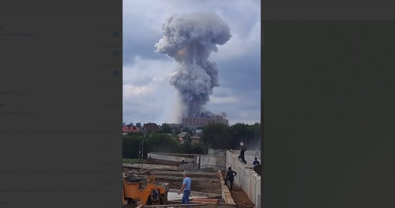 Explozie uzina militara Moscova