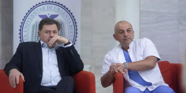 Alexandru Rafila, ministrul Sanatatii, Cătalin Florin Cîrstoiu, manager SUUB
