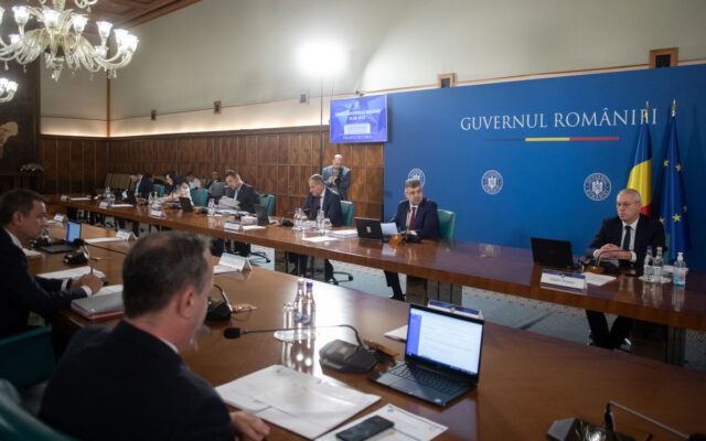 sedinta de guvern, Marcel Ciolacu, ministri