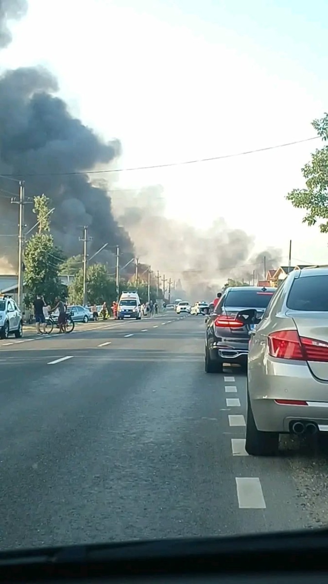 explozie fum trafic