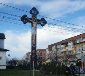 cruce ortodoxa craiova, iisus rastignit