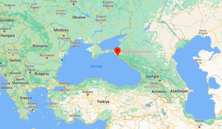 Novorossiysk port marea neagra rusia