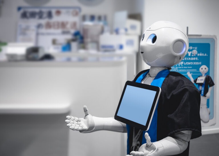 AI inteligență artificială robot robotică android proiect