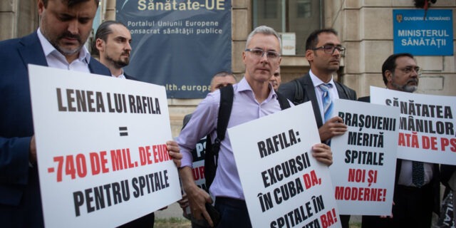 protest USR, sanatate, Ministerul Sanatatii, Alexandru Rafila, Stelian Ion