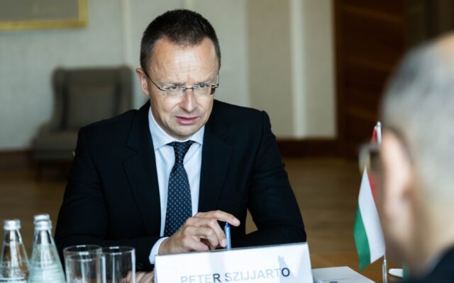 Peter Szijjártó, ministrul ungar de externe
